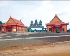  ?? FACEBOOK ?? The Meun Chey-Tan Nam border checkpoint is located in Krabao commune of Prey Veng province’s Kamchay Mear district on the Cambodian side.