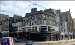  ?? ?? Properties on Edinburgh’s Princes Street are earmarked for developmen­t