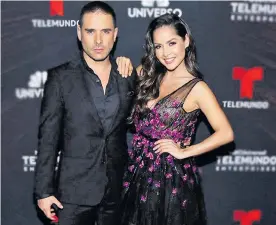  ?? CORTESíA ?? Carmen Villalobos y Sebastián Caicedo tienen una relación de 11 años.