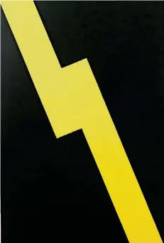  ?? FOTO: KUNSTSAMML­UNG ?? „Saturday“(Samstag) heißt dieses Bild von Carmen Herrera.