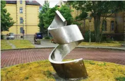  ?? Foto: Heidrun Böger ?? Wolfram Schneiders »Torsion« (1989)