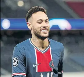  ?? FOTO: AP ?? Neymar jugará hoy las semifinale­s de la Champions ante el City