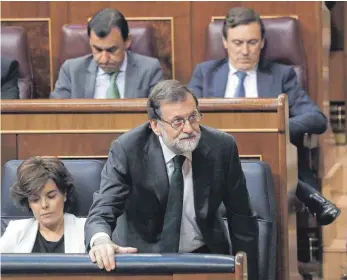  ?? FOTO: IMAGO ?? Schon lange stand Mariano Rajoy unter wachsendem Druck.
