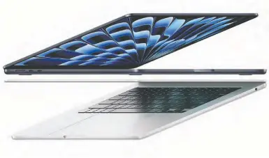  ?? ?? Macbook Air: es ligera y portátil como siempre, pero ahora tiene mucha más potencia