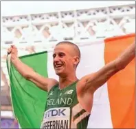  ??  ?? Word Champion and Olympic bronze medal winning race walker Rob Heffernan will be guest of honour at the 2016 Mallow and District Sports and Leisure Awards.