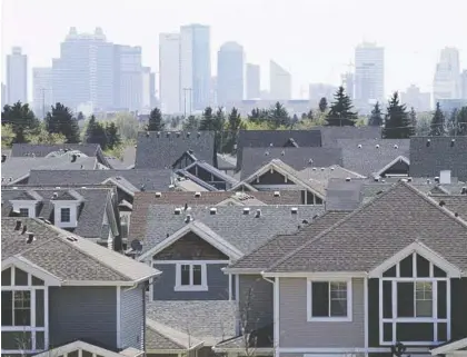  ??  ?? Edmonton's real estate market is expected to struggle in 2021 because of weak demand due mostly to COVID-19, according to an Altus Group report.