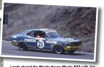  ??  ?? Leeds shared the Mazda House Mazda RX3 with Jim McKeown to 11th outright at Bathurst in ‘76 before teaming up the following year in Allan Grice’s RX3 with with Japanese star Yoshimi Katayama - who famously rolled it Murray’s Corner after a brake disc rotor broke.