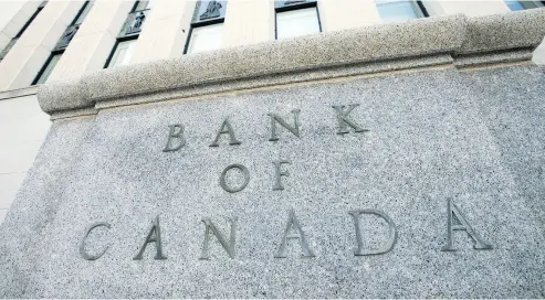  ?? SEAN KILPATRICK / THE CANADIAN PRESS FILES ?? One reason the Bank of Canada has vowed to raise interest rates gradually is because exporters need a crutch.