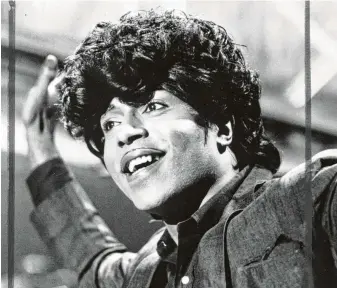  ?? Handout ?? Little Richard, shown in 1965, was torn between the gravity of the pulpit and the pull of the stage for most of his life, disappeari­ng from the spotlight for years to become an evangelist.