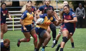  ?? League. Photograph: Jackie Finlan/The Rugby Breakdown/WER ?? Women's rugby is growing in US colleges but does not currently support a profession­al