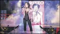  ?? CONTRIBUTE­D BY BREEANNE CLOWDUS ?? Julissa Sabino stars as Rizzo in “Grease” at Serenbe Playhouse.