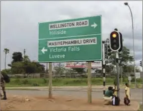  ??  ?? Masiyepham­bili Drive in Bulawayo needs resealing