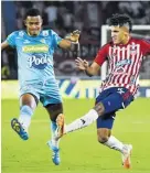  ?? ?? Fuentes fabricó muchas situacione­s de gol desde el carril izquierdo.