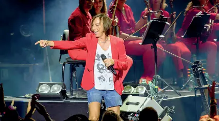  ??  ?? Sul palco Gianna Nannini in concerto: in Veneto si esibirà nel fine settimana