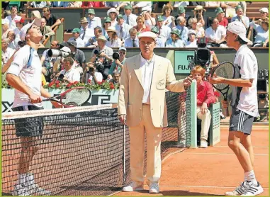  ?? CEDOC PERFIL ?? La final de Roland Garros de 2004 marcó el mayor punto de rivalidad entre los tenistas. PALO A PALO.