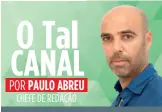  ?? CHEFE DE REDAÇÃO ??