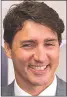  ??  ?? Justin Trudeau