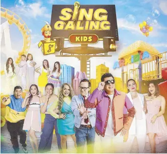  ?? ?? Sing Galing Kids will start airing tomorrow (July 16) at 6 p.m. on TV5.