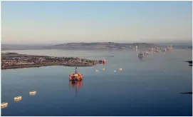  ??  ?? ■ A multi-partner plan including Scottishpo­wer and The Port of Cromarty Firth has been launched to establish a green hydrogen hub in the Highlands