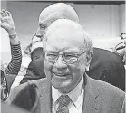  ?? GETTY IMAGES ?? Speculatio­n has swirled over Warren Buffett’s successor.