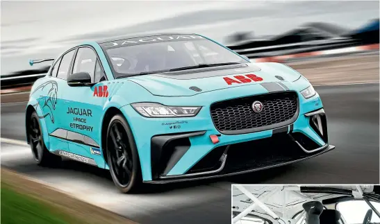  ??  ?? The Jaguar I-Pace eTrophy is the first and only race series for all-electric SUVs. The first race will be held next month.