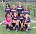  ??  ?? VICTORIOUS: Denham United Ladies U12s