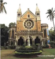  ??  ?? University of Mumbai