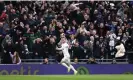  ?? Paul Marriott/REX/Shuttersto­ck ?? Time Werner celebrates after scoring for Spurs against Crystal Palace. Photograph: