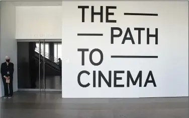  ?? ?? The Path to Cinema exhibit is seen at the Academy Museum of Motion Pictures.
(AP/Invision/Richard Shotwell)