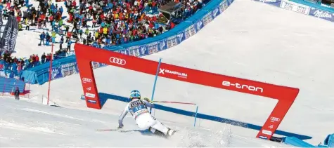  ?? Foto: Getty ?? Das Ende vor Augen: Felix Neureuther gestern Nachmittag in seinem letzten Weltcup-Slalom.