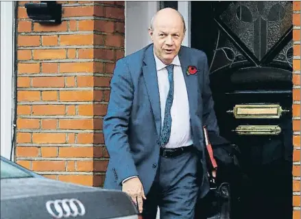  ?? PETER NICHOLLS / REUTERS ?? Damian Green, principal asesor de Theresa May y uno de los implicados en el escándalo de los acosos