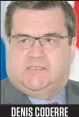  ??  ?? DENIS CODERRE Maire de Montréal