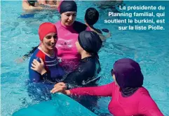  ??  ?? La présidente du Planning familial, qui soutient le burkini, est
sur la liste Piolle.