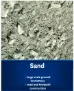  ??  ?? Crusher Sand run - large scale ground formations - road and footpath constructi­on