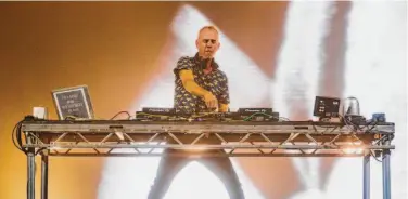  ?? Andrew Benge/Redferns 2017 ?? Fatboy Slim was one of the many performers at last month’s two-day Portola Festival at Pier 80. Bay Area residents as far as Alameda complained about excessive noise to event organizers.