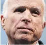  ??  ?? Sen. John McCain