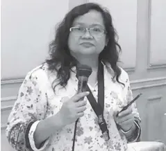  ?? DAR REGION 6 ?? The Agrarian Reform department in Iloilo province has a new head – Provincial Agrarian Reform Program Officer II Lucrecia Taberna.
