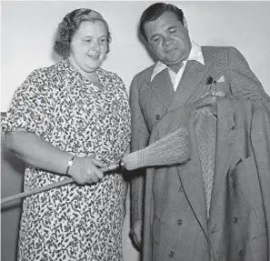  ?? AP ?? Kate Smith’s relationsh­ip with Yankees goes back to Babe Ruth days.