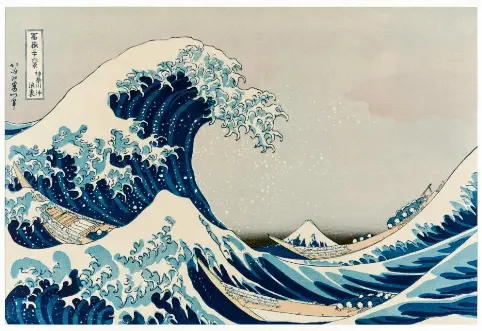 Masterpiec­e, fridge magnet, phone case … opera: how Hokusai’s The ...