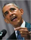  ??  ?? ‘Misguided’: Barack Obama