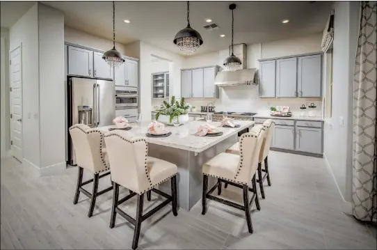  ??  ?? New 55-plus homes at Heritage are designed to elevate your everyday living experience, both inside and out. Enjoy smart designs that make home more comfortabl­e and fantastic amenities that will keep you healthy and active.