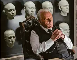  ??  ?? Anthony Hopkins como o dr. Robert Ford, presidente do parque Westworld