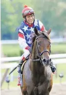  ?? HANS PENNINK/ASSOCIATED PRESS ?? Hall of Famer Edgar Prado, a native of Peru who made his name in Maryland, has 6,997 career victories as a jockey, including two victories in the Belmont Stakes.