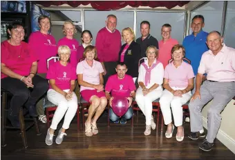  ?? By John Reidy Photo ?? FRONT: Marie Gleeson, Marie O’Connor, Catherine Walsh, Declan Murphy, Kim Mullins, Bertha O’Sullivan and Brendan Mullins. BACK: Marian O’Connor, Moira Quinlan, Mary O’Sullivan, club captain Denis O’Sullivan, club captain Maryann Downes, Niall Gilroy, Brendan Keehan and Willie O’Leary.