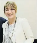  ?? EMILIA GUTIÉRREZ ?? Dirigente del PDECat