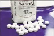  ?? Toby Talbot / Associated Press ?? Stamford-based Purdue Pharma manufactur­es OxyContin, an opioid that makes billions of dollars for the company, but also is the subject of lawsuits against the company from across the U.S.