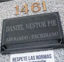  ?? ?? EL ACUSADO afronta otro proceso en el ámbito federal.