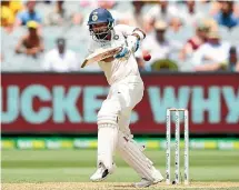  ?? GETTY IMAGES ?? Indian captain Virat Kohli is determined to leave a legacy stressing the importance of test cricket.