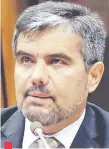  ??  ?? Édgar Acosta, diputado de la bancada “D” del Partido Liberal Radical Auténtico (PLRA), bloque aliado al oficialism­o liberal.