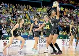  ??  ?? Veteran shooter Maria Tutaia is back in the Silver Ferns squad for the Taini Jamison Trophy against England.